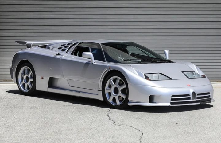 bugati-4-720x468-1 Grey Bugatti EB110 front
